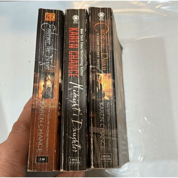 Karen Chance PB book lot of 3 Cassie Palmer Midnight's Daughter Embrace the Nigh - Picture 2 of 6